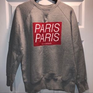 Eleven Paris Grey Crewneck Large